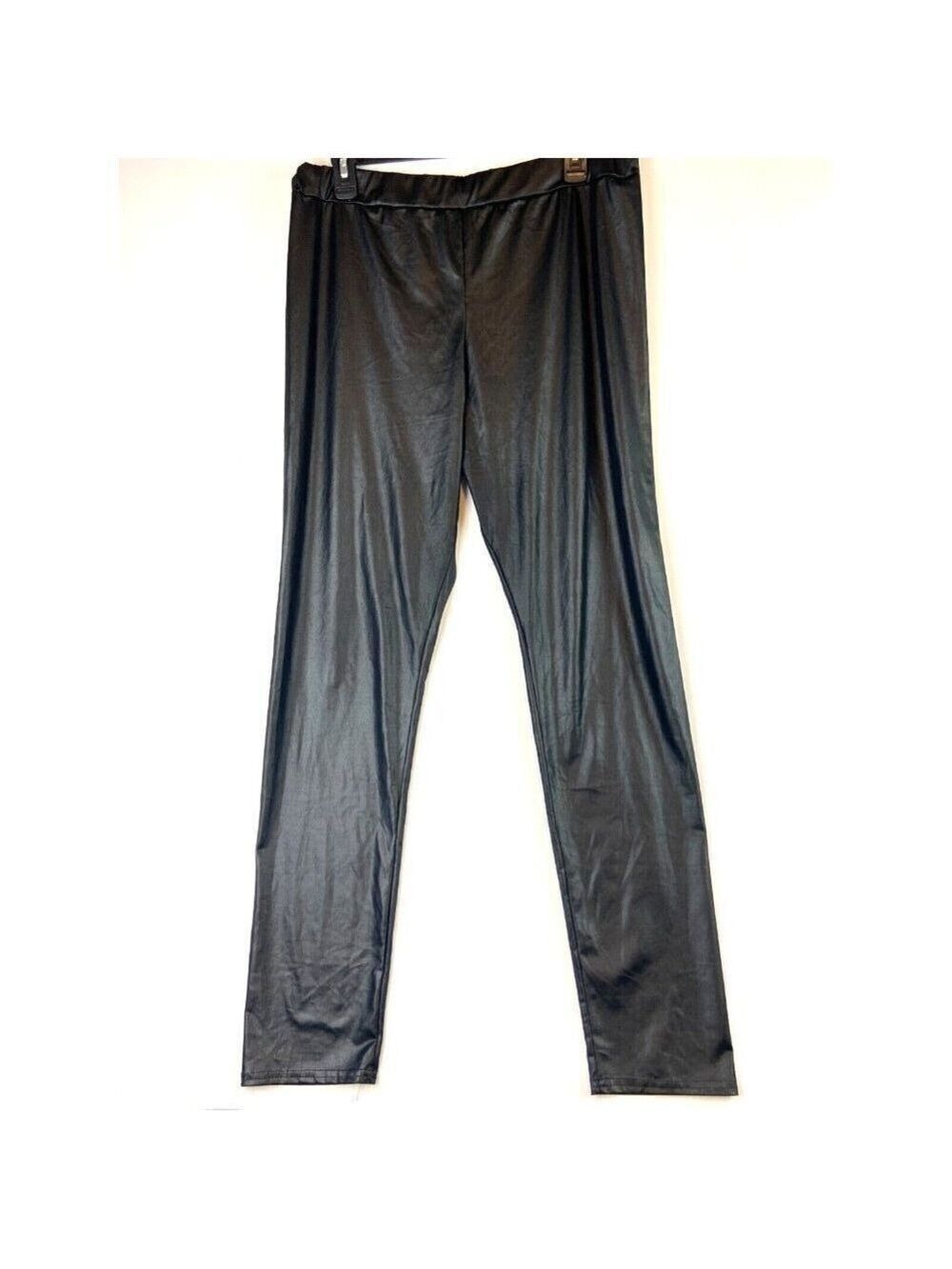 Boohoo Women Black Leggings Size 16